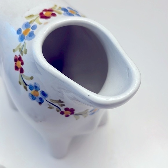 MARTAN Portugal Hand Painted Ceramic Cow Creamer - Picture 6 of 10